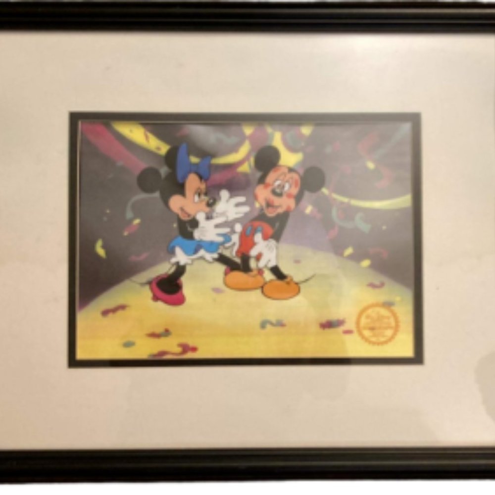"Mickey's Surprise Party" Limited Edition Walt Disney Serigraph